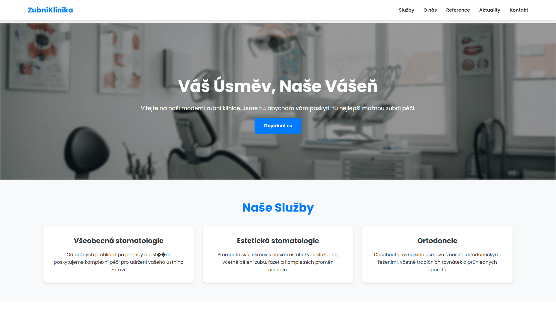 Moderní webdesign